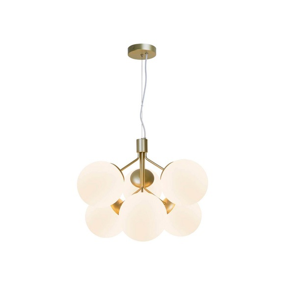 Nordlux Pendelleuchte Ivona 6x E27 Kupfer - Metall | Max. 28W