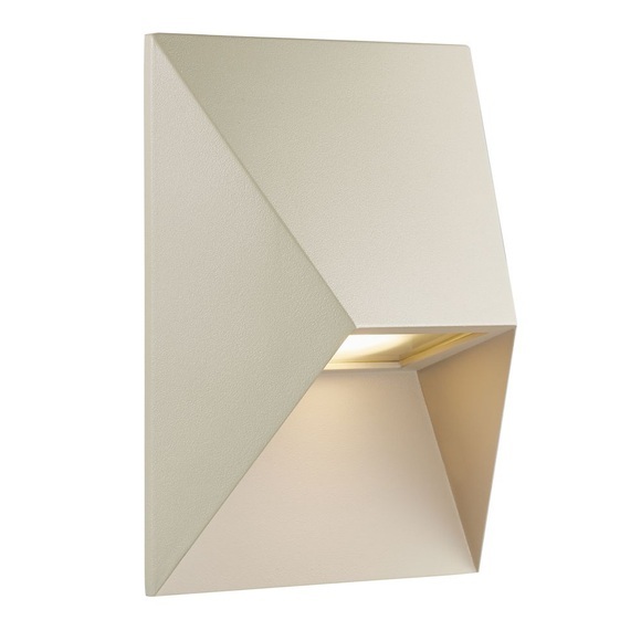 Nordlux Pontio Außenbeleuchtung Wandleuchte Aluminium Sanded | Geeignet für GU10