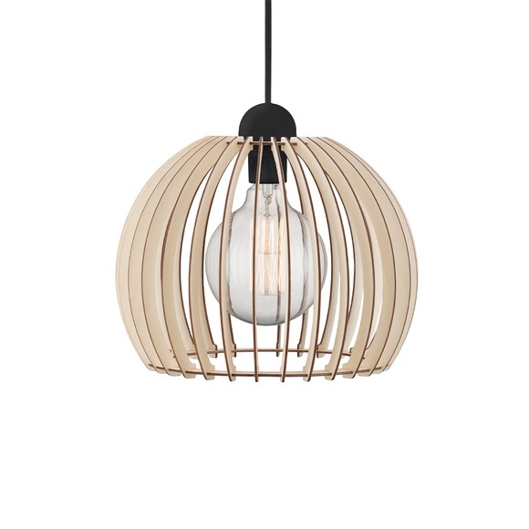Nordlux Chino 40 84843014 Pendelleuchte E27 EEK: abhängig v. Leuchtmittel (A++ - E) 60 W Holz
