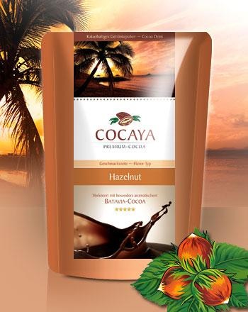 COCAYA Hazelnut Premium-Kakao Pulver 200 g