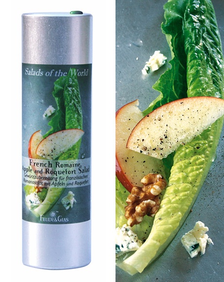 French Romaine Apple Roquefort Salat-Gewürz Mischung 73 g