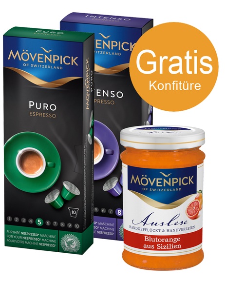 Mövenpick Kaffeekapsel Aktionsset Espresso´´´´