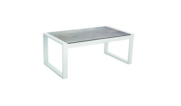 Stern Beistelltisch Allround Aluminium Tischplatte Silverstar Dekor