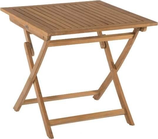 Stern Klapptisch Malaga 80X80 cm Teak FSC-Zertifiziert
