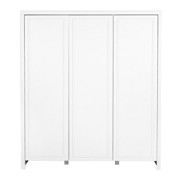 Quax Linea Wardrobe 3 Doors White