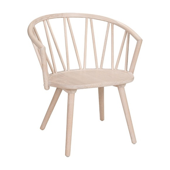 Hans K ZigZag Lounge Chair Ash Blonde