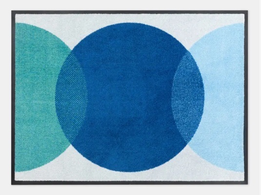 Heymat Spot Blue Fussmatte