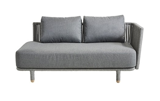 Cane-Line Moments 2 Sitzer Modulsofa Links/Rechts