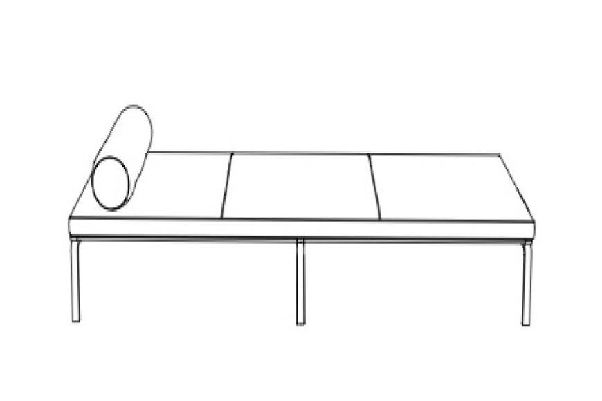 Norr11 Man Daybed Velvet