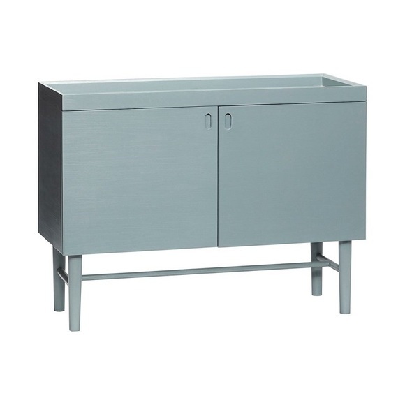 Huebsch Kommode m/ türen, Asche, Grün