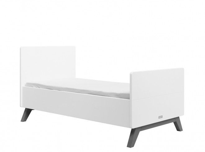Bopita Bett 70x150 Levi Weiss/Grau