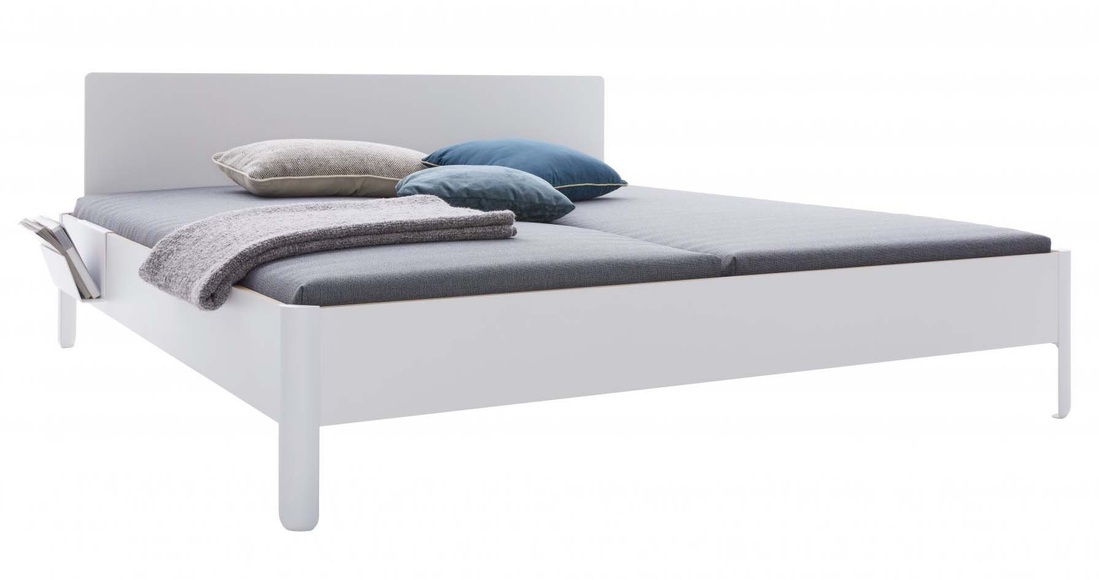 Müller Möbelwerkstätten NAIT Doppelbett weiss