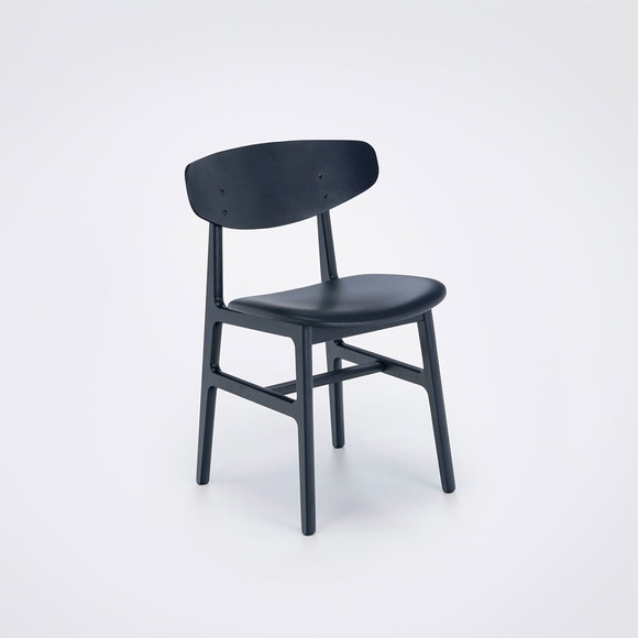 Houe Siko Blue Painted Back Dining Chair