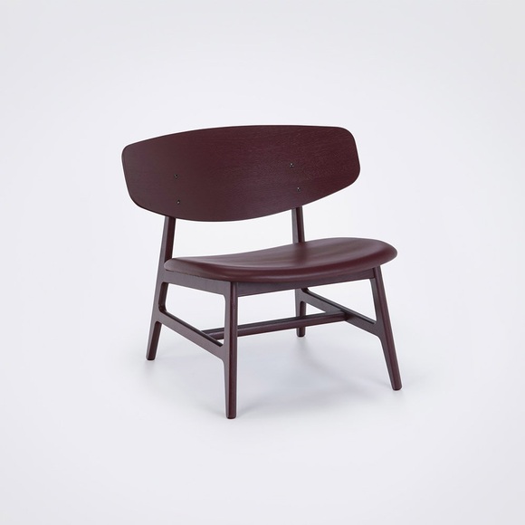 Houe Siko Oxblood Painted Lounge Chair