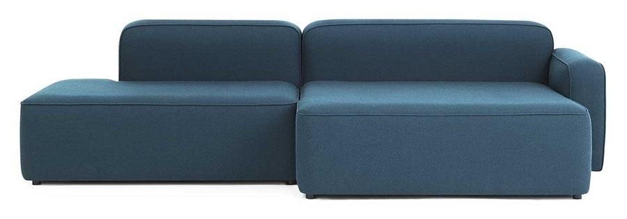 Normann Copenhagen Rope Sofa 2-Sitzer Chaiselong Fame Hybrid