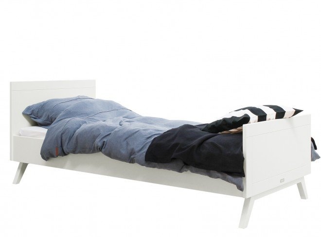 Bopita Bett 90x200 Retro Weiss