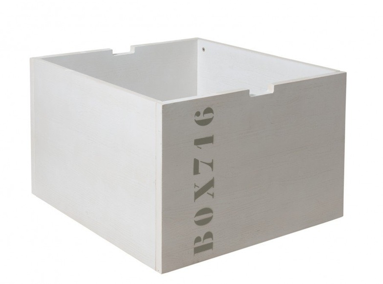 Bopita Spielzeugkisten Auf Rollen Basic Wood Blue Wash Box716