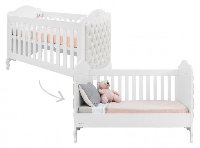 Bopita Tagesbett 70x140 Diva Weiss