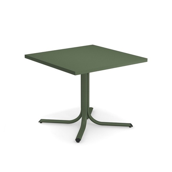 Emu Table System Tavolo Bordo Squadrato 90x90