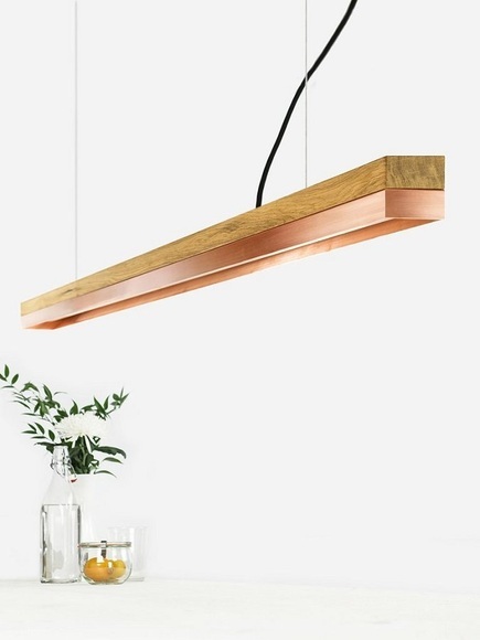 Gantlights C3O Copper Pendelleuchte Kupfer Lang