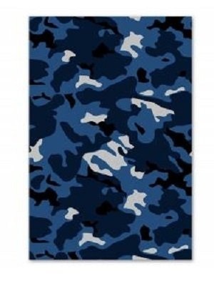 Vondom Rug Camo Blue