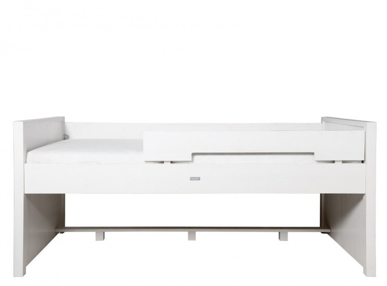 Bopita Kompaktbett 90X200 Basic Wood White Wash (Exkl. 3 Kisten 153107XX)