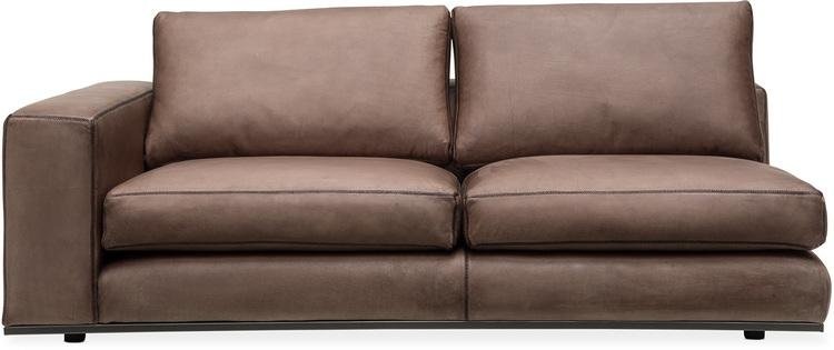 Morosi Puzzle Sofa-Element Links, 186X106/83 cm Baseball-Naht