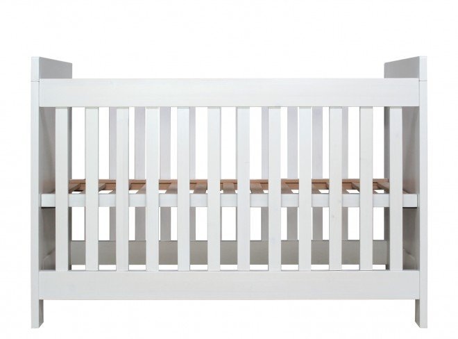 Bopita Bett 60x120 Basic Wood White Wash