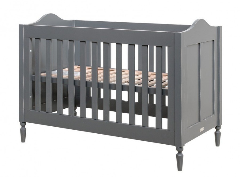 Bopita Tagesbett 60X120 Gebogen Country Vintage Grey