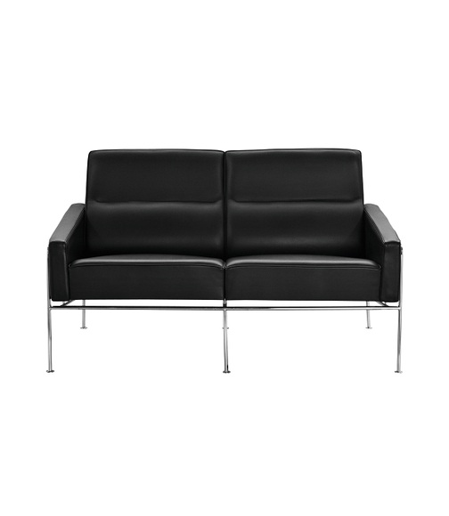 Fritz Hansen Serie 3300™ 3302 Sofa 2-Sitzer Leder