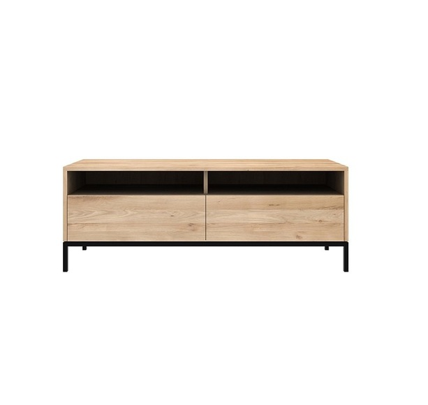 Ethnicraft Ligna Tv Cupboard – Black Frame