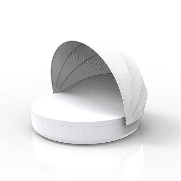 Vondom Ulm Daybed Reclining Backrest With Folding Sunroof