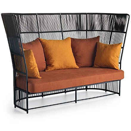 Varaschin Tibidabo Gartensofa mit hoher Rückenlehne