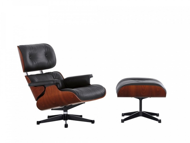Vitra Eames Lounge Chair & Ottoman Mahagony Limited Edition
