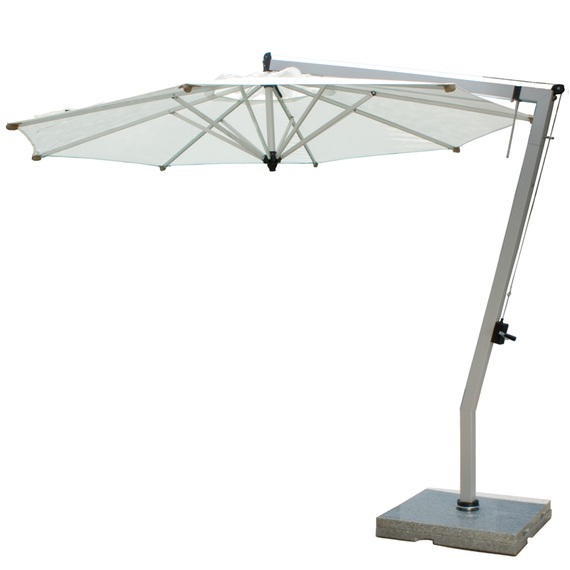 Fischer Möbel Woodline Schirm Sunset Flex Aluminium mit Kurbel
