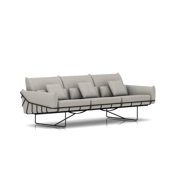 Herman Miller Wireframe 3 Seat Sofa
