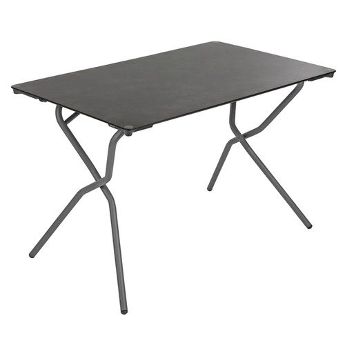 Lafuma Tisch Anytime 110x68 Volcanic Klappbar, Gestell Farbe Basalte