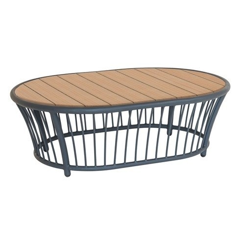 Alexander Rose Lounge Tisch Cordial, Platte Holz