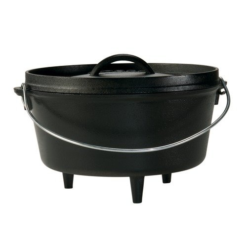 Lodge Kessel Gusseisen Camp Dutch Oven schwarz 4.7Liter