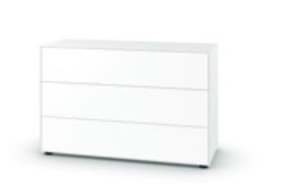 Piure Einzelbox 3Fach-Schub H 75 cm