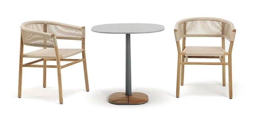 Ethimo Enjoy Dining Table 70x70 h 75