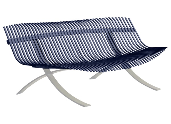 Fermob Charivari Bank Grey