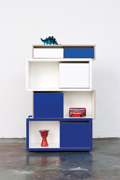 Pure Position Brick For Kids Blue Tower