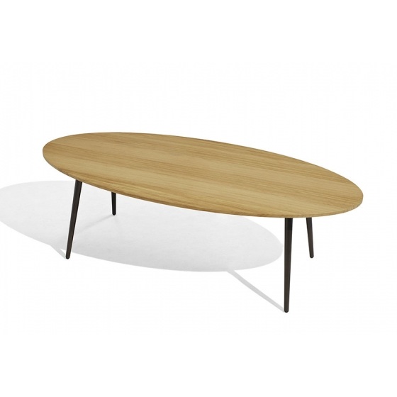 Bivaq Vint Loungetisch oval 130 × 60 cm