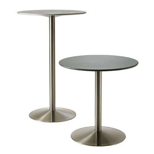 Adeco Bistro Aluminiumtisch für Drinnen und Draussen