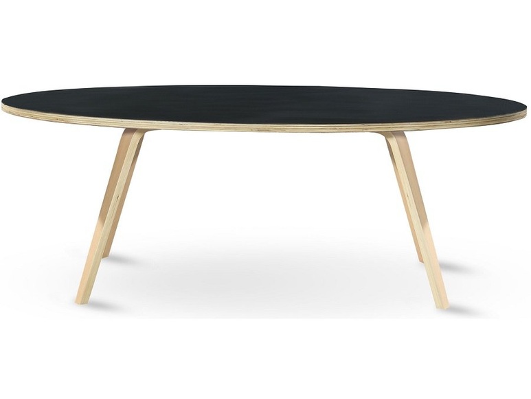 Garageeight Arvika Oval Coffee Table