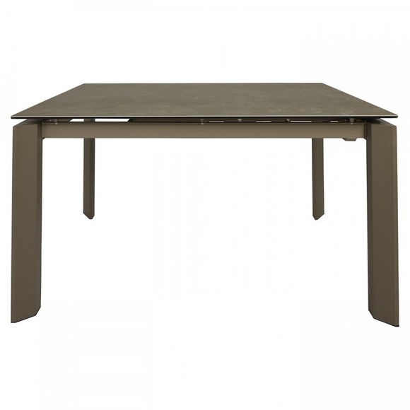 Zago Table céramique 140 x 90 cm avec 70 cm Clay