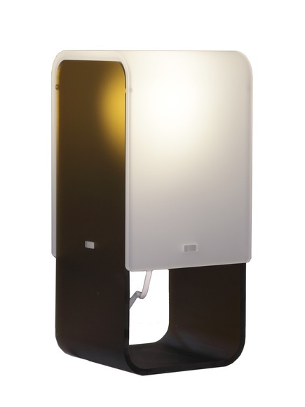 CPH Lighting Lightsquare Tischlampe Braun