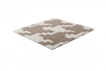 Kymo - LTJ KELIM ivory & nature grey 3971