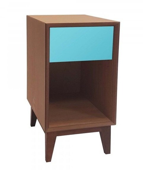 Ragaba Bedside Table PIX Frame Oak Veneer